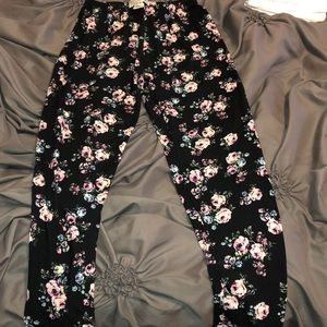 Floral leggings